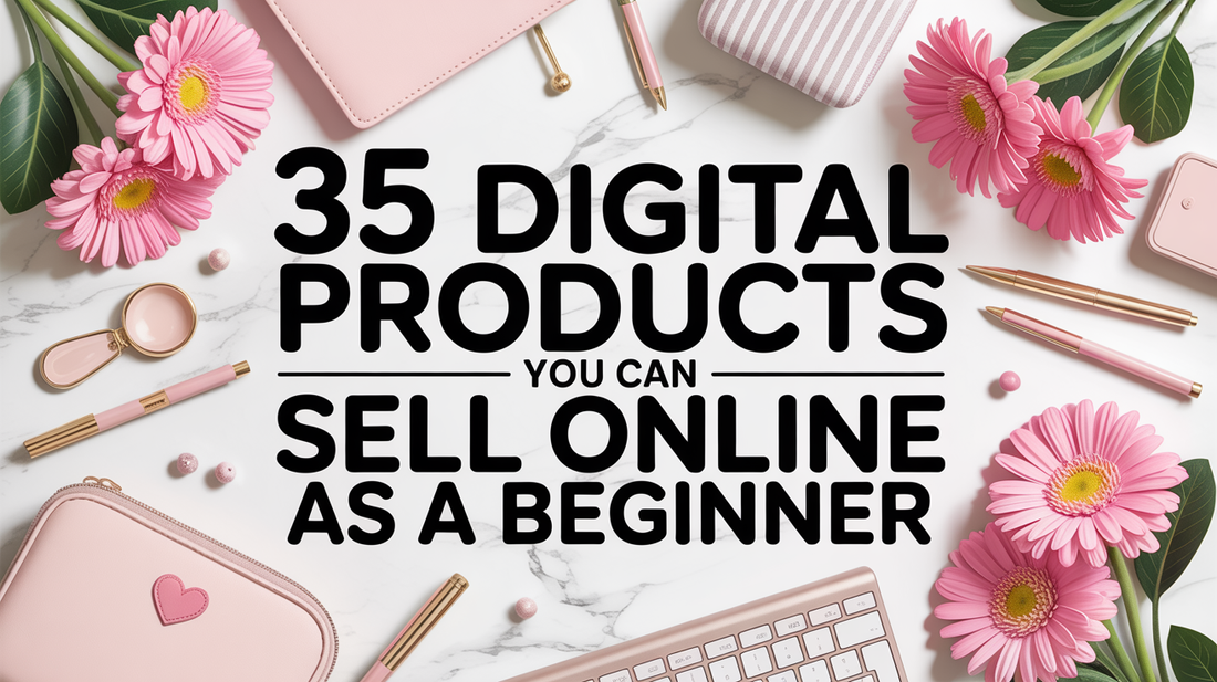 35 Digital Products You Can Sell Online as a Beginner