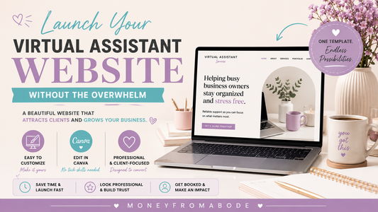 Launch Your Virtual Assistant Website Without the Overwhelm