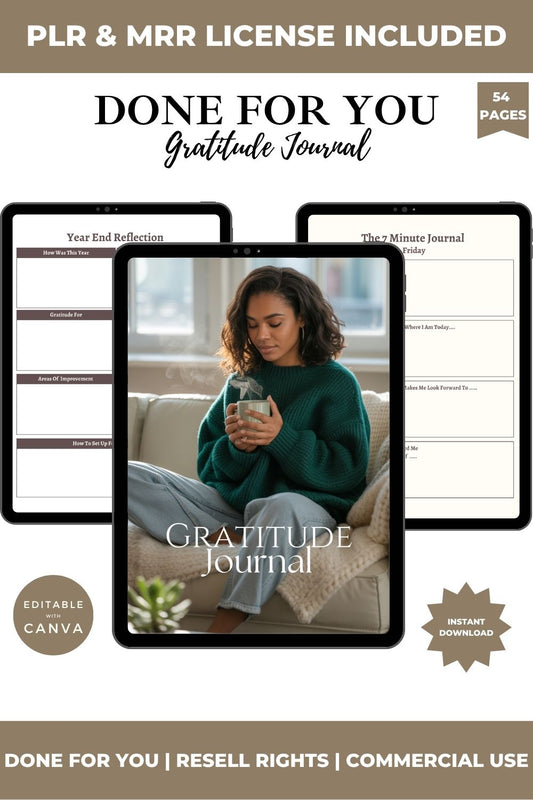 PLR & MRR 2026 Gratitude Journal