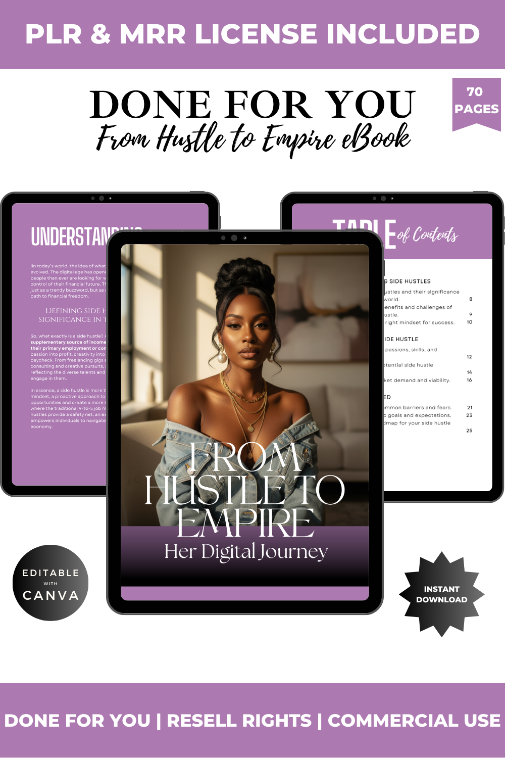 From Hustle to Empire: Her Digital Journey eBook